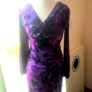 NWOT Chaps Floral Dress